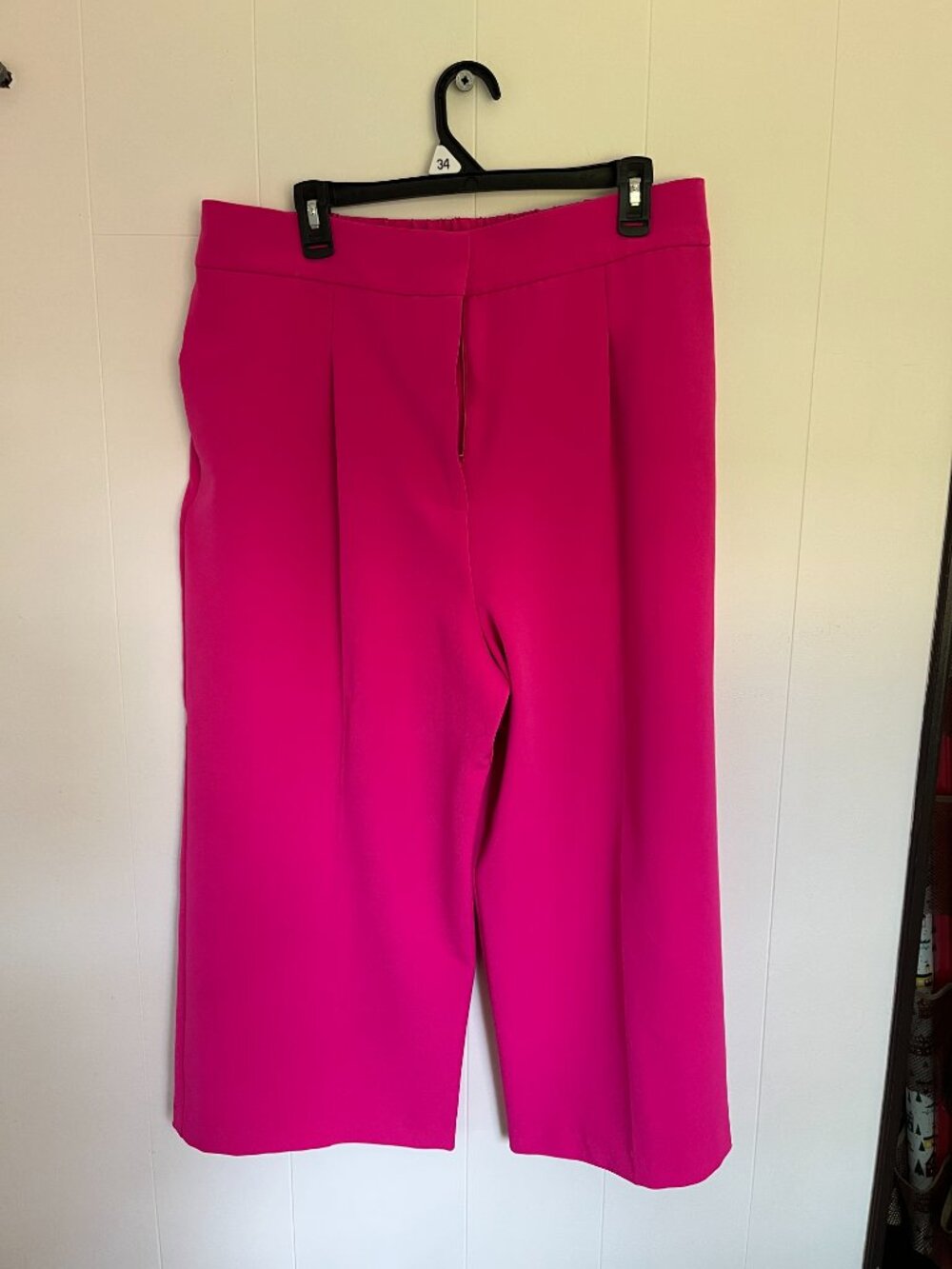 Asos Magenta Culotte Pants